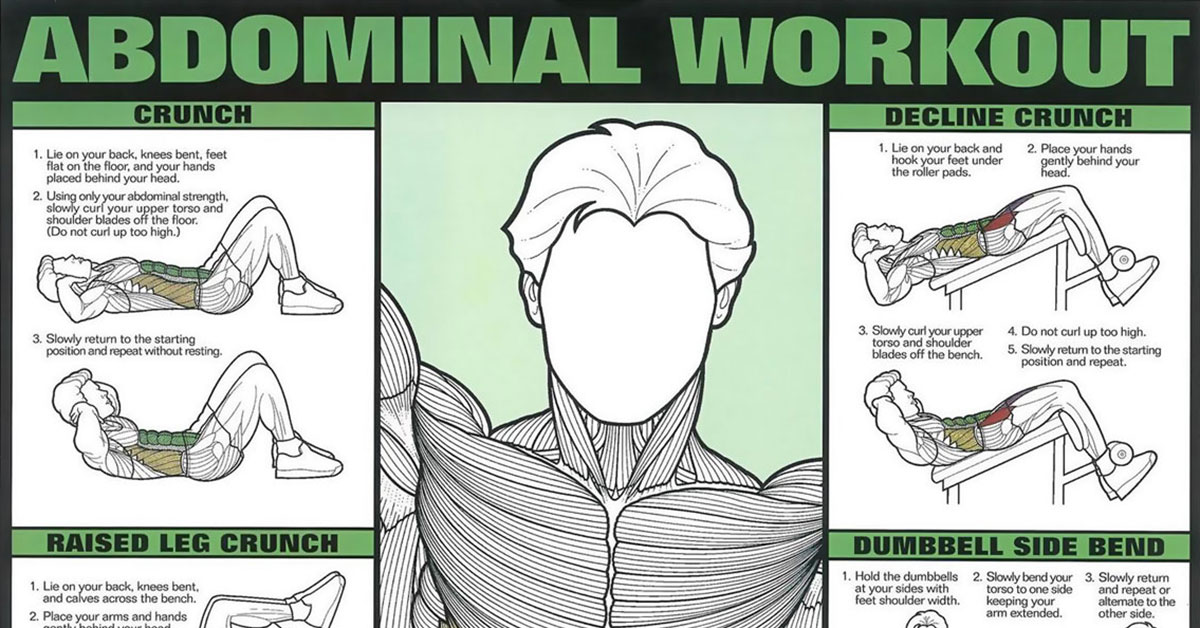 Abdominal Workout Chart F