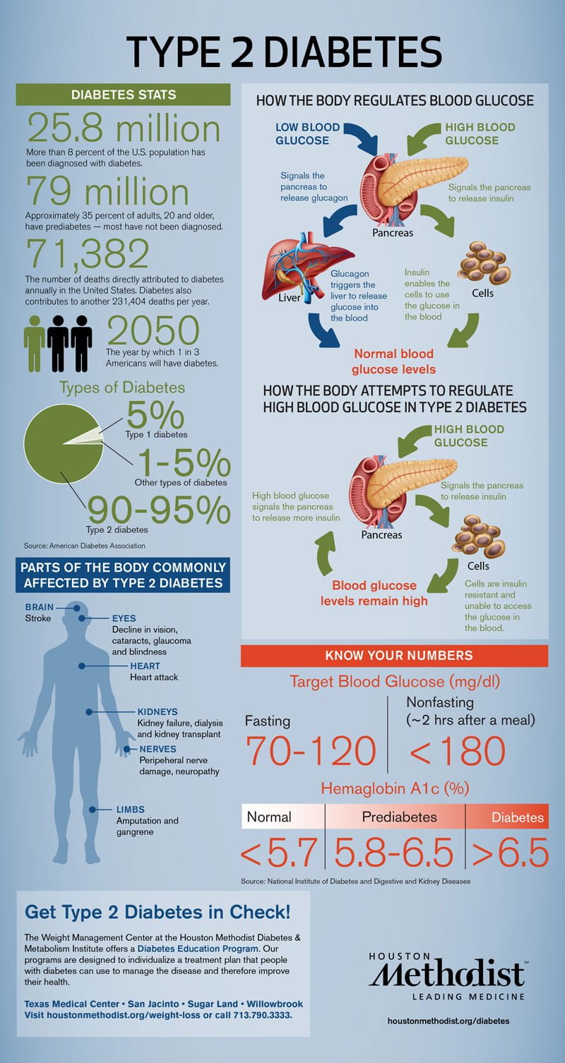 Decoding Type 2 Diabetes Infographic