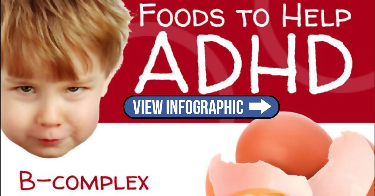 Foods To Help Adhd Infographic F