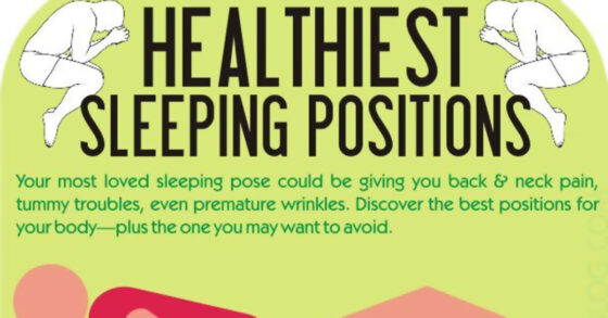 Healthiest Sleeping Positions [INFOGRAPHIC]