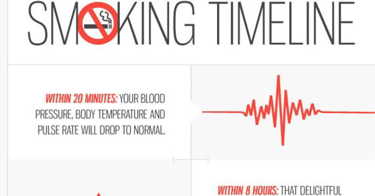 Smoking Timeline Infographic F